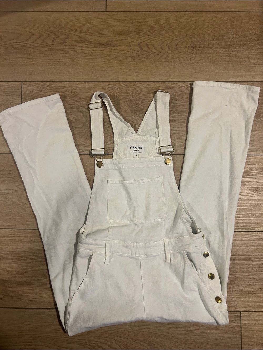 Frame Denim size Small White Overalls